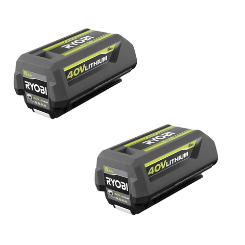 Ryobi 130588020DG9 Genuine OEM Replacement Battery OP40504 RY 40V 5.0AH