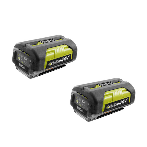 Homelite Ryobi 130186108DG9 Genuine OEM Replacement 4AH 40V Lithium Ion Battery