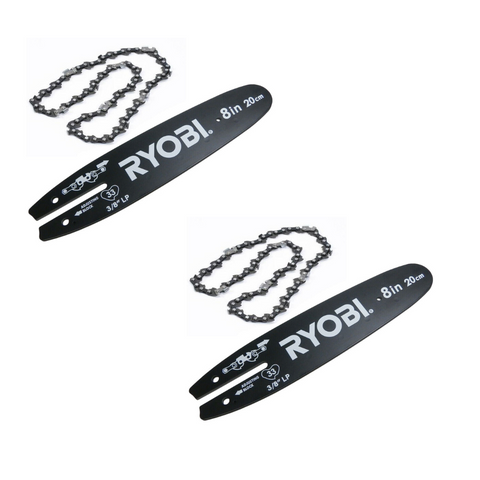 Ryobi 310982003 Genuine OEM Replacement Bar & Chain Combo Assembly Fits P4360