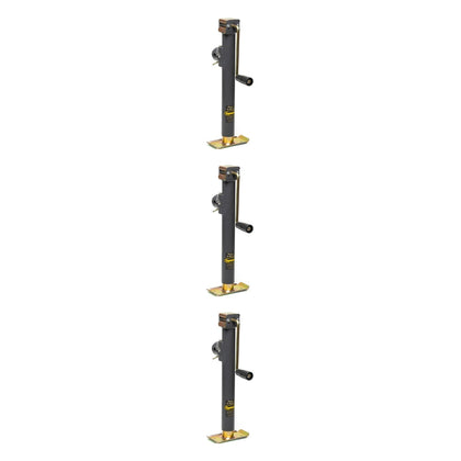 3 Pack   speeco s100204n0 speeco tubular mount side wind jack with 15 lift height genuine oem