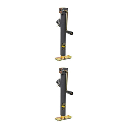 2 Pack   speeco s100204n0 speeco tubular mount side wind jack with 15 lift height genuine oem