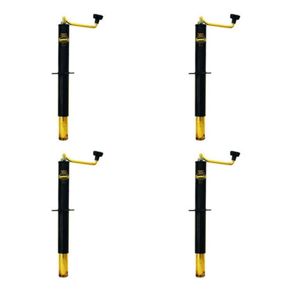 Speeco S10015100 Genuine OEM 5000 lb A-Frame Top Wind Jack with 15 Lift Height