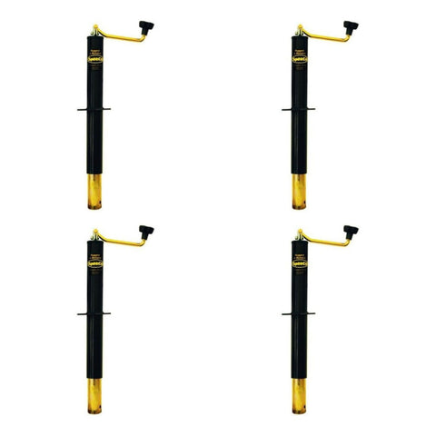 Speeco S10015100 Genuine OEM 5000 lb A-Frame Top Wind Jack with 15 Lift Height