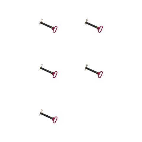 5 Pack   speeco s70055300 speeco red head hitch pin 1 x 12 genuine oem