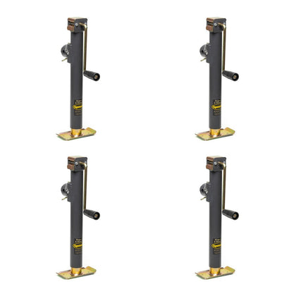 4 Pack   speeco s100204n0 speeco tubular mount side wind jack with 15 lift height genuine oem