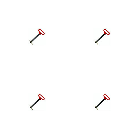 4 Pack   speeco s70059500 speeco red head hitch pin 2 x 8 1 2 s70059500 genuine oem