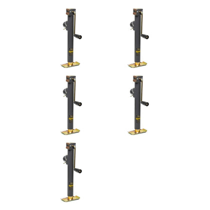 5 Pack   speeco s100204n0 speeco tubular mount side wind jack with 15 lift height genuine oem