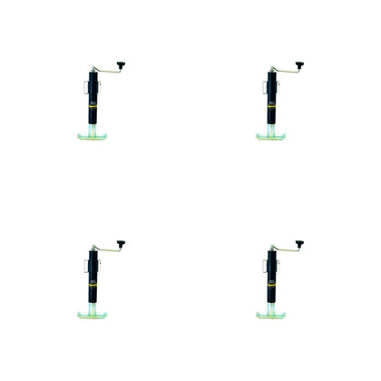4 Pack   speeco s10030200 speeco 2000lb 10 lift height tubular mount top wind jack genuine oem