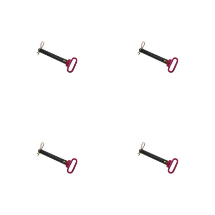 4 Pack   speeco s70055300 speeco red head hitch pin 1 x 12 genuine oem
