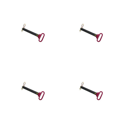 4 Pack   speeco s70055300 speeco red head hitch pin 1 x 12 genuine oem