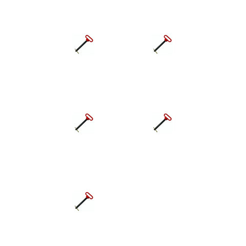 5 Pack   speeco s70057300 speeco red head hitch pin 1 1 4 x 12 genuine oem
