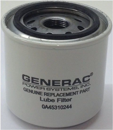 Generac 0A45310244 Genuine OEM Oil Filter 1.5L/2.4L G2