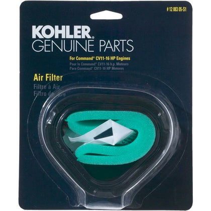 Kohler Part Number 12 883 05-S1 Genuine OEM Command Pro CV11-16HP Engines Air Filter Kit