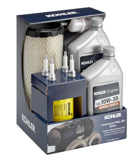 Kohler Part Number 19 789 01-S Genuine OEM Maintenance Kit for Kohler Command Pro 824cc Engines