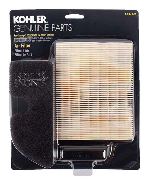 Kohler Part Number 20 883 06-S1 Genuine OEM Kohler Courage Series Engines Air Filter Kit