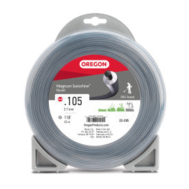 Oregon 22-205 Magnum Gatorline Round Trimmer Line .105" by 114'