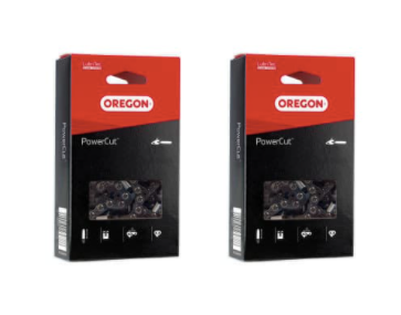 2PK Oregon 22LGX062G PowerCut 325" .063" Gauge Saw Chain 16"
