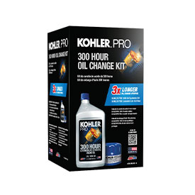 Kohler Pro 25 850 01-S Genuine OEM 1 Quart 300 Hour Oil Change Kit
