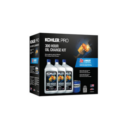 Kohler Pro 25 850 03-S Genuine OEM 3 Quart 300 Hour Oil Change Kit