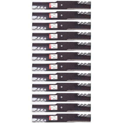 Oregon 396-702 G6 Gator Blades for 61" John Deere TCU34281, TCU35394