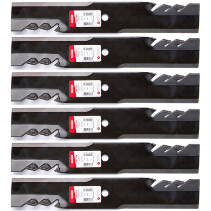 Oregon 396-704 G6 Gator Blades for 52" Dixie Chopper 30227-52T, 30227-52X