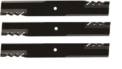 3PK Oregon 396-726 Gator Blade 54" replaces John Deere PT8721 AM104490 TCU29188