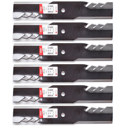 Oregon 396-735 G6 Gator Blades for 48" Scag 48110, 481706, 481710, 48184
