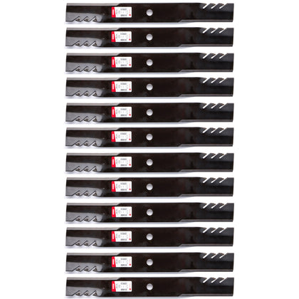 Oregon 396-743 G6 Gator Blades for 72" John Deere M141669, M142514