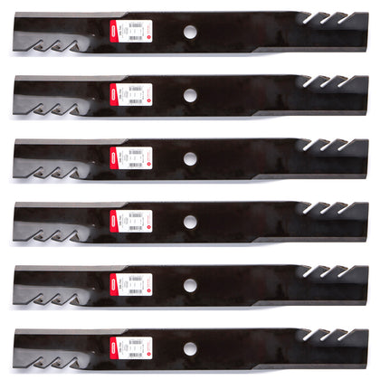 Oregon 396-743 G6 Gator Blades for 72" John Deere EPC201693, TCU15882