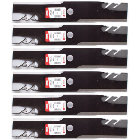 Oregon 396-770 G6 Gator Blades for 48" John Deere TCU18678, TCU21475, TCU30315