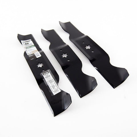 MTD 490-110-M116 Genuine OEM 2-in-1 Blade Set for 46-inch Cutting Decks