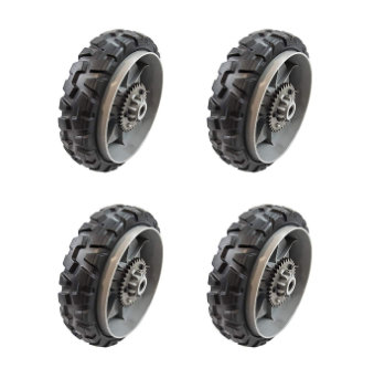 4PK Husqvarna 580365301 Genuine OEM 8" Wheel for HU675 HU700 HU725 HU775 HU800