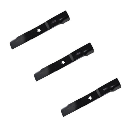 3PK Husqvarna 582062502 Genuine OEM Hi-Lift Mower Blade Fits Z454 MZ54 RZT54X Z54XF