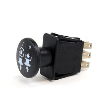 Husqvarna 582107601 Genuine OEM PTO Switch 8 Terminal STD Poulan Pro