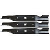 3 Pack Husqvarna 594892901 54-in Deck High-Lift Blade Genuine OEM Subs 532187256
