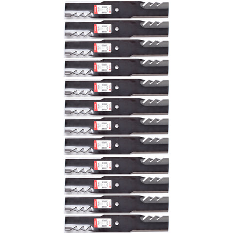 Oregon 596-344 G5 Gator Blades for 52" John Deere TCU29188, TCU29869