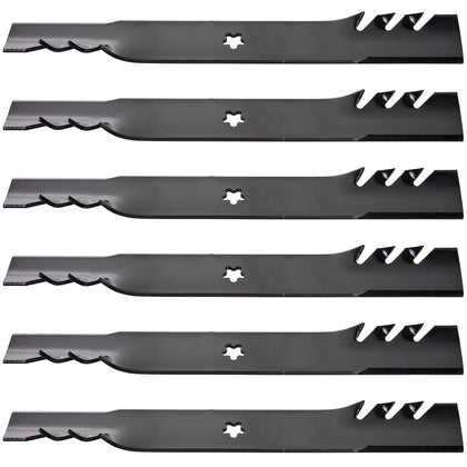 Oregon 595-605 G5 Gator Blades for 54" Poulan 187254, 187255, 187256