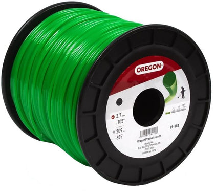 Oregon 69-383 Trimmer Line Green Round 2.7mm 3lb Spool