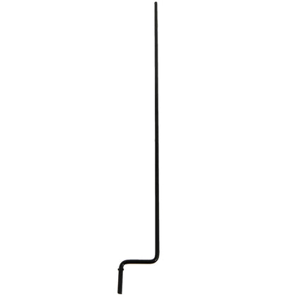 MTD 747-05386A-0637 Genuine OEM Chute Crank (Powder Black)