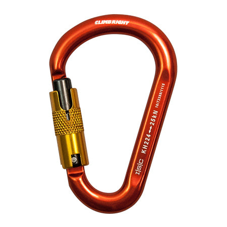 85206 - Climb Right HMS Aluminum Carabiner - Spyder