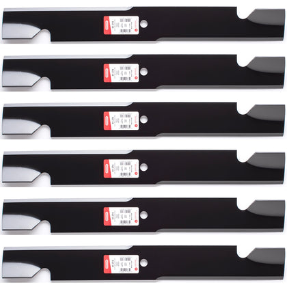 Oregon 91-374 Notched Blades for 72" Exmark 103-2531, 103-6339, 116-5172