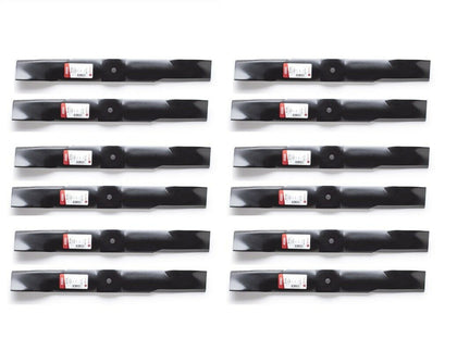 12PK Oregon 91-534 High Lift Blades for 61" replaces Grasshopper 320247 320246