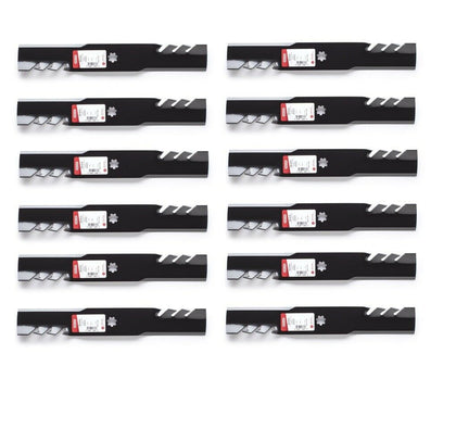 12PK Oregon 92-616 Gator G3 Blade 17" replaces John Deere AM137757 AM137758
