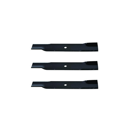 3PK Oregon 92-737 High Lift Blade 16 1/2" replaces John Deere Dixon Gravely Hustler