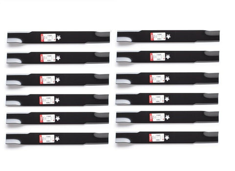 12PK Oregon 95-086 Mower Blades for 61" replaces AYP 138971 422719 127843 134149