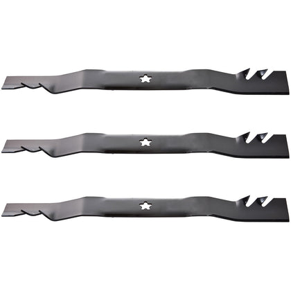 Oregon 95-615 G3 Gator Blades for 22" Walk Behind Dixon 421825, 580244001