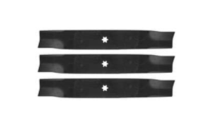 3PK Oregon 396-354 Mower Blade 21-1/8" Repl MTD 942-04126 742-04126