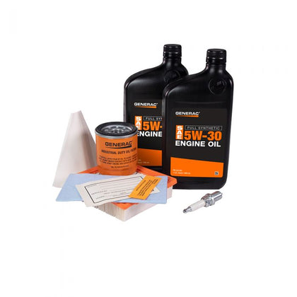 Generac Maintenance Kit 5W-30 Full Synthetic Oil 6500 – 8000-Watt 0J7957B0SM