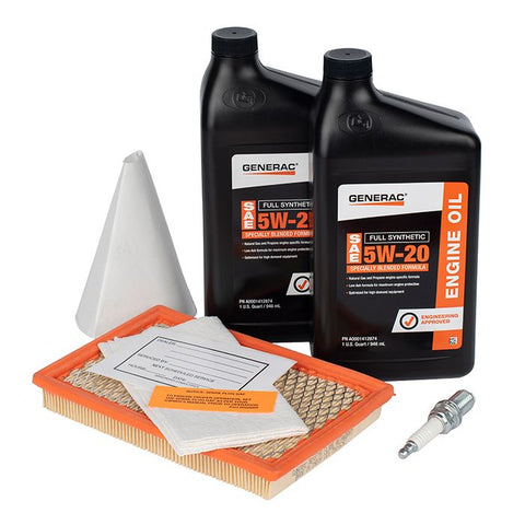 Generac Maintenance Kit Proprietary 5W-20 Synthetic Oil 7kW PowerPact 6806