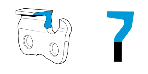Oregon 24" 73LGX084G 4PK Chain 3/8" .058" 84 DL for 501 84 15-84, H48-84